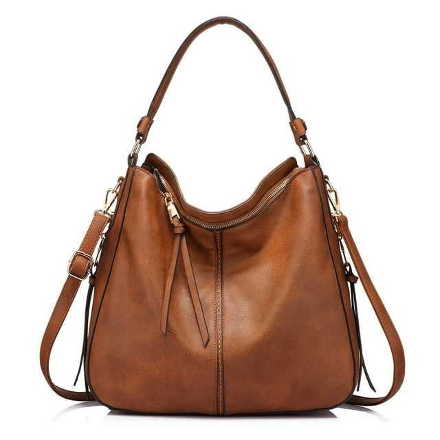 Bolsos Realer de piel sintética Hobo Bucket para mujer