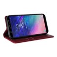 thumbnail image 2 of Funda para Samsung Galaxy A6 Plus Estuche de Cuero PU Tipo Cartera con Ranuras para Tarjetas y Cierre Magnético, 2 of 5