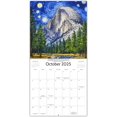 thumbnail image 3 of Starry Night National Park Calendar 12" x 24" Inches with Hand-Painted Art, 3 of 7