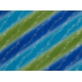 thumbnail image 2 of Zelouf Daisy 2-Tone Glitter & Bias Ombre On Mjc  , Sewing, DIY, Crafts Fabric by the Yard, Lime/blue, 5 Yard, 2 of 2