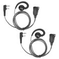 thumbnail image 2 of Accesorios para walkie talkies, 2 piezas HR‑81 Walkie Talkie Auricular walkie talkie Auriculares walkie talkie Integración perfecta, 2 of 8
