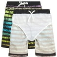 thumbnail image 3 of Big Chill Boys' Rash Guard Set - 2 Piece UPF 50+ Swim Trunks and Long Sleeve Swim Shirt (Little Kid/Big Kid), 3 of 6
