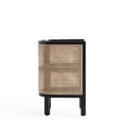 thumbnail image 4 of Manhattan Comfort Versailles Wood End Tables in Black (Set of 2), 4 of 10