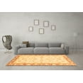 thumbnail image 3 of Ahgly Company Indoor Rectangle Oriental Brown Modern Area Rugs, 2' x 5', 3 of 4