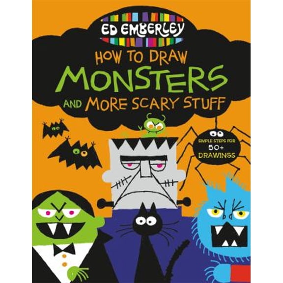 Pre-Owned Ed Emberley's How to Draw Monsters and More Scary Stuff (Paperback) 0316443441 9780316443449