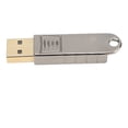 thumbnail image 2 of Sensor de temperatura USB, Caparazón de Electroplatización de CÁSCARA Dorada USB Pantalla en Tiempo Real Pantalla Termómetro de CompuTADORA USB para centros Comerciales, 2 of 7