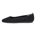 thumbnail image 4 of Vince Camuto Femils Black Knit Ballet Flats Flexible Fitted Comfort Shoes (Black, 6.5), 4 of 6