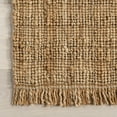 thumbnail image 4 of nuLOOM Oslo Classic Farmhouse Jute Fringe Area Rug, 5' x 8', Oslo Natural, 4 of 9