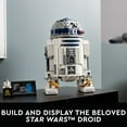 thumbnail image 5 of LEGO Star Wars R2-D2 Building Set - Collectible 3D Puzzle for Adults, Ages 18+ - Build for Display for Room, Office, or Desk - Info Plaque Included - Gift Idea for Fans - 75308, 5 of 9
