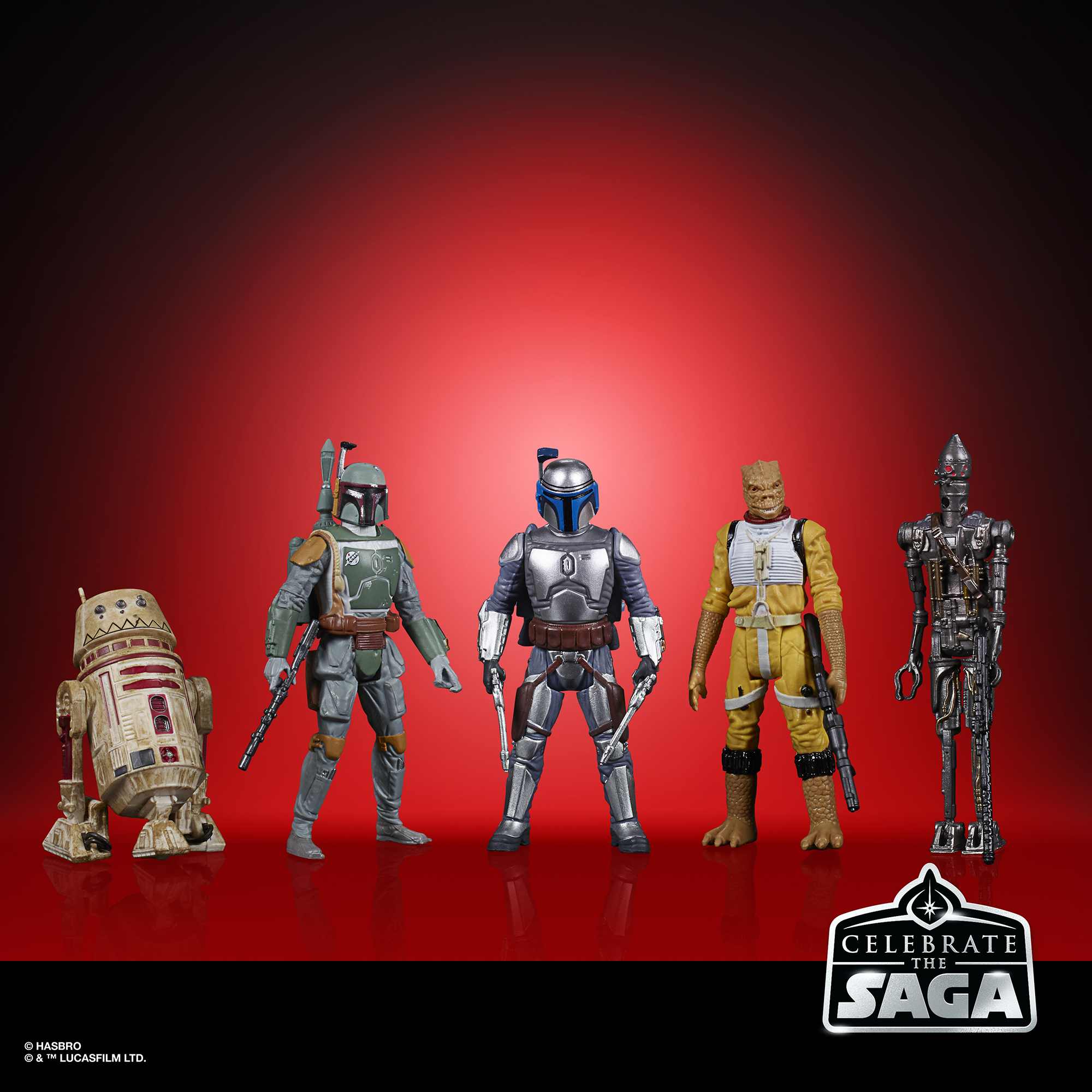 Star Wars Celebrate the Saga Toys Bounty Hunters Action Figure Set, Accessories - image 4 of 7
