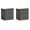 2PCS M (110L), variant on Portable Moving Storage Bags - Large Capacity Zippered Fabric Organizer for Bedding & Clothes