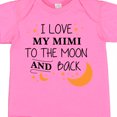 thumbnail image 4 of Inktastic I Love My Mimi to the Moon and Back Boys or Girls Baby Bodysuit, 4 of 5