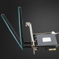 thumbnail image 3 of Mini adaptador de Wifi de escritorio PCIe Pci-e X1 Adaptador de red Wifi inalámbrico Tarjeta convertidora Soporte Blueto, 3 of 5