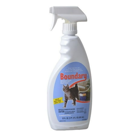 Boundary Indoor & Outdoor Cat Repellant Spray-22 oz (2 Units)