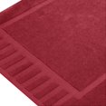 thumbnail image 6 of White Classic Luxury Bath Mat Towel Set, Absorbent  Hotel Spa Shower, Cotton Bath Rugs Set, Bathtub Mats, Not Bathroom Rugs - Reversible Bath Floor Towels | 22x34, Burgundy, 2 Pack, 6 of 8