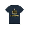 UNCG University of North Carolina at Greensboro Spartans Keep Calm T-Shirt Navy