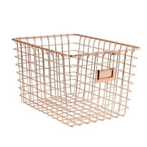Spectrum Diversified 47879 Wire Storage Basket, Small, Copper