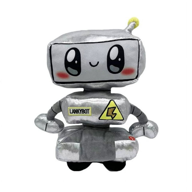 Juguete mecánico de peluche Lankybox con LED Chunky Shark Boxy Robot Do