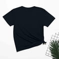 thumbnail image 5 of Odbmxy Summer Tee Shirts for Women Easter Short Sleeve Tops for Women Casual Loose Holiday Black Pullover Graphic Tops, 5 of 6