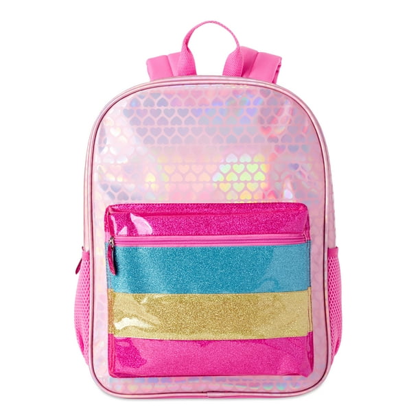 Wonder Nation Wonder Nation Metallic Stripe Backpack