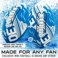 thumbnail image 2 of NFL Detroit Lions Football - Youth Mini Football - 8.5" Football- SPACELACE Easy Grip Texture- Perfect for Kids !, 2 of 7