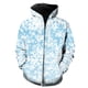 thumbnail image 1 of Sudadera con capucha y cremallera para hombre, diseño de copos de nieve de invierno, estilo Harajuku, hip hop, moda genial, gran oferta 2024, camisetas de manga larga con estampado 3D, 1 of 6