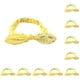 thumbnail image 1 of Jumpingount Diadema elástica Diadema de entrenamiento Diadema de vacaciones en la playa Amarillo claro Amarillo claro 10piezas Jumpingount CBP265955, 1 of 6
