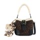 thumbnail image 1 of Mini bolso retro con estampado de leopardo para mujer, estilo nicho, 2025, moderno bolso de mano, bandolera coreana, 1 of 4