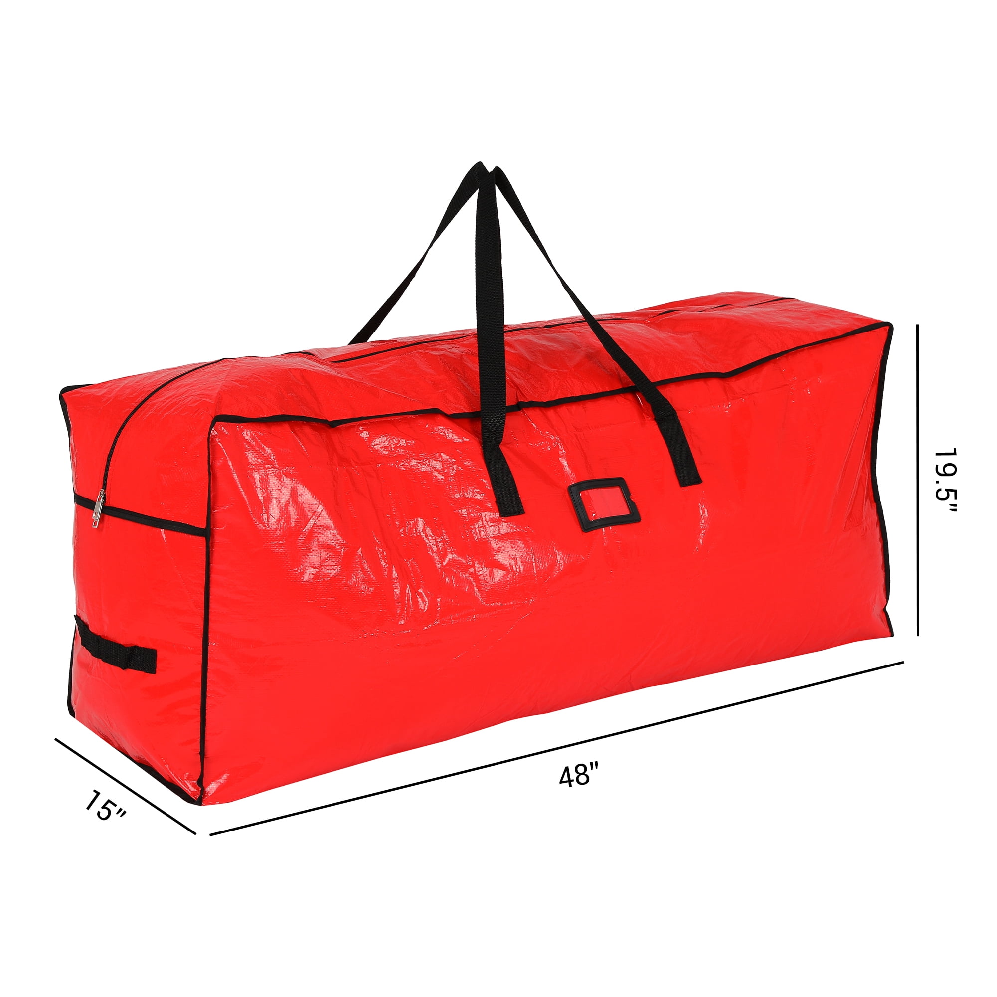Unique Bargains Foldable Moving Storage Bags for Closet Organizers Red 48x19.5x15in