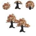 thumbnail image 6 of colcolo Architectural Tree Cherry Blossom Tree Branches Miniature Ornaments Model Trees 12cm 2Pcs, 6 of 8