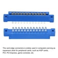 thumbnail image 5 of Card Edge Connector Blue Socket 24 Pin Solder Eyelet 3.96mm Pitch for Printed PCB Circuit Board, Pack of 2, 5 of 5
