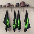 thumbnail image 5 of Coolnut Cat Green Eyes Dish Towels for Kitchen Soft Tea Towel Set of 4 Absorbent Dishcloths Hand Towels for Drying Dish Cloths 28" x 18" Washcloth Gift, 5 of 7