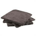 thumbnail image 2 of Home Soft Things Sherpa Pillow Cover 4 Piece Set, 20" x 20", Chocolate, 2 of 3