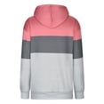 thumbnail image 5 of Hueook Sweatshirts for Women Plus Size Long Sleeve Solid Color Fashion Casual Hooded Blouse With Pocket rewneck Pullover Sweatshirt Tops, 5 of 7