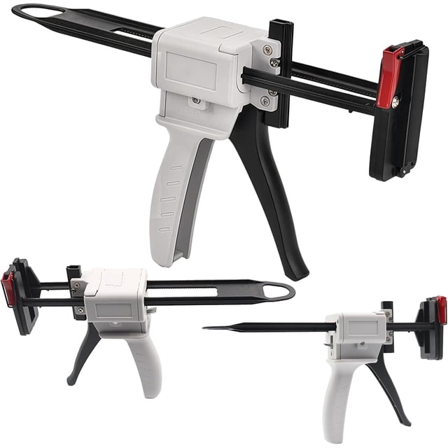 Toothpaste Tube Glue Gun,Tube Squeezing Machine Dispenser Glue Gun,Aluminum Tube Squeezer Extruder Hose Applicator 704 Universal Manual Glue Gun Extruder (1pcs)