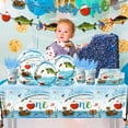 thumbnail image 2 of Artículos para fiestas CMUSKO Ofishally One Birthday, 142 unidades, 2 of 6