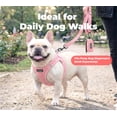 thumbnail image 3 of Correa para perros Best Pet Supplies Voyager, neopreno reflectante, rosa, 3 of 7