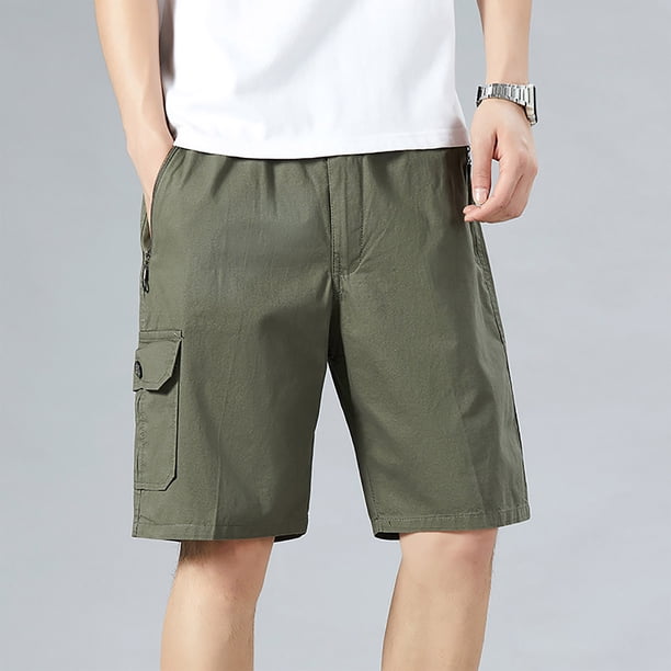 WILLBEST Ropa Exótica Informal para Hombre, Corte Ajustado, Tejido Elástico, Cremallera Frontal, Ropa Informal para Uso Diario En Casa, Relax y Verano.