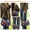 thumbnail image 4 of FORMRS Womens Shoulder Bag with Chain Strap Clutch Purse Cute Tote Handbag, Orange Halloween Ghosts, 4 of 7