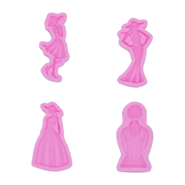 mmirethe Silica Gel Silicone Mold For Resin Keychain Safe And Easy To Demold Wear-resistant Keychain Mold style 3