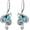 Style 1, variant on Music Note Lab Grown Diamond Dangle Drop Earrings, 925 Sterling Silver Musical Note Dangle Hoop Earrings for Women, Dainty Hoop Earrings Jewelry Gift for Music Lover (D Color, VVS Clarity)