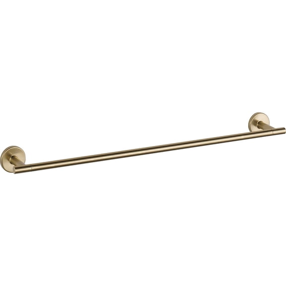 24 Inch Towel Bar in Champagne Bronze, Wall Mount Stainless Steel Single Towel Holder for Bathroom
