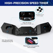 AuntyFey Speed Cube Timer, Automatic Calculation Sensitive Cube Race Stack Competition Accuracy to 0.001 Seconds