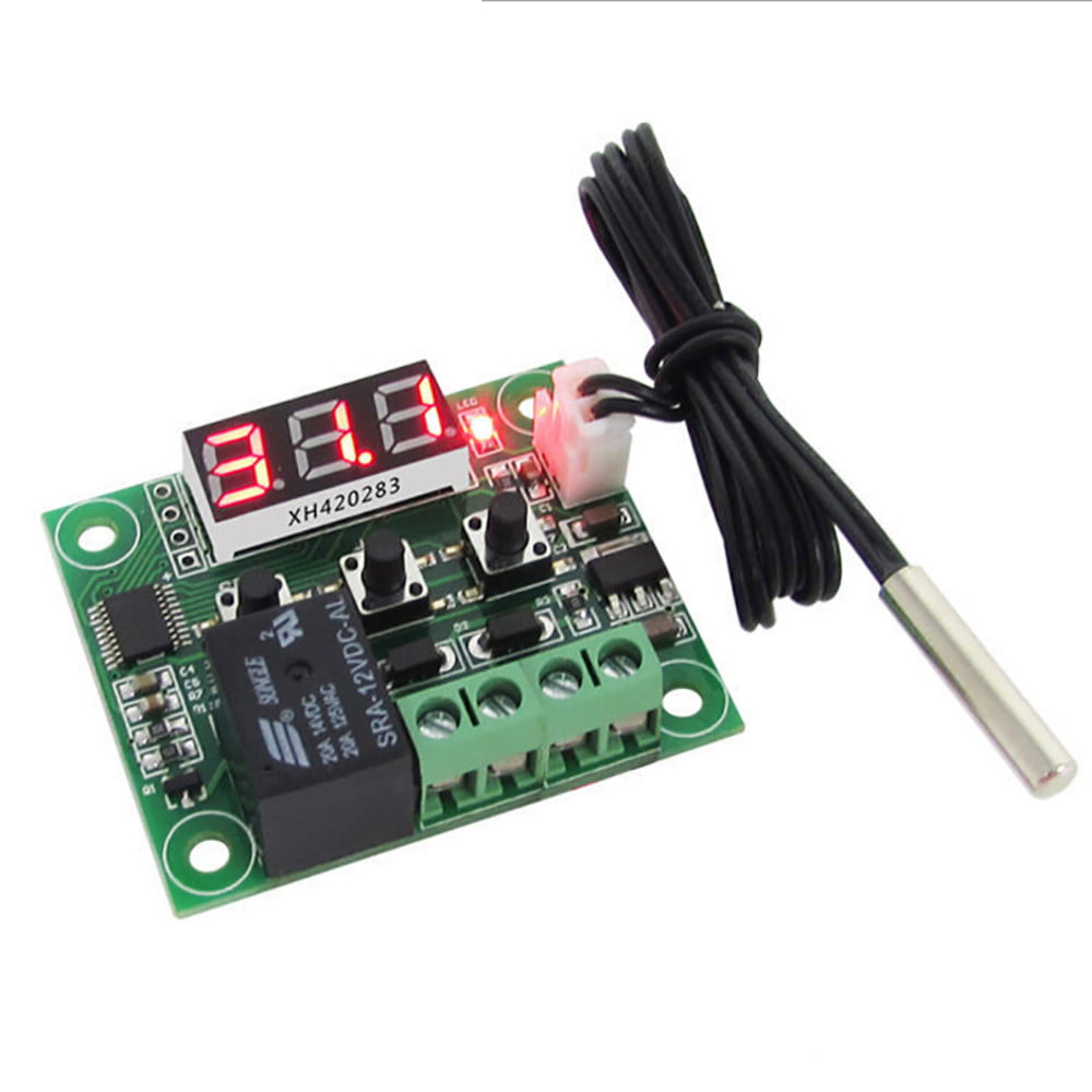 50-110°C W1209 Digital thermostat Temperature Control Switch DC12V Sensor pr SW 