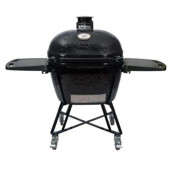 Primo PGCXLC Oval Extra Large 400 All-in-One Kamado Grill, Charcoal