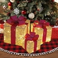 thumbnail image 6 of Vikakiooze Lighted Gift Boxes Christmas Light Up Gift Boxes For Christmas Decorations Three Different Size Of Gift Box Decor With LED Color Changing And Flash String Lights Xmas Indoor Christmas Gifts, 6 of 7