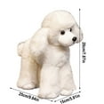 thumbnail image 3 of Weloille Realistic Long - Legged Poodle Plush Toy, Cute Stuffed Puppy Doll, Ideal Gift for Kids and Dog Lovers, 3 of 6
