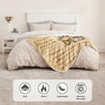 thumbnail image 4 of LHSHID Wedding Anniversary Couples Gifts Blanket Flannel Soft and Comfortable Anti static Bed Sofa Blanket 60x80in, 4 of 6