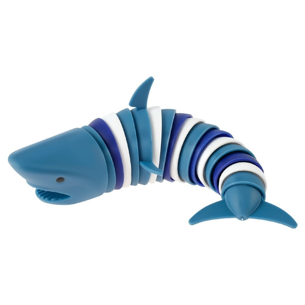 Shark Fidget Toy 3D Scanning Articulated Sensory Shark Fidget Toy