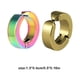 thumbnail image 5 of Pendientes sin perforación Qarigey aro Acero inoxidable para hombre, 5 of 6